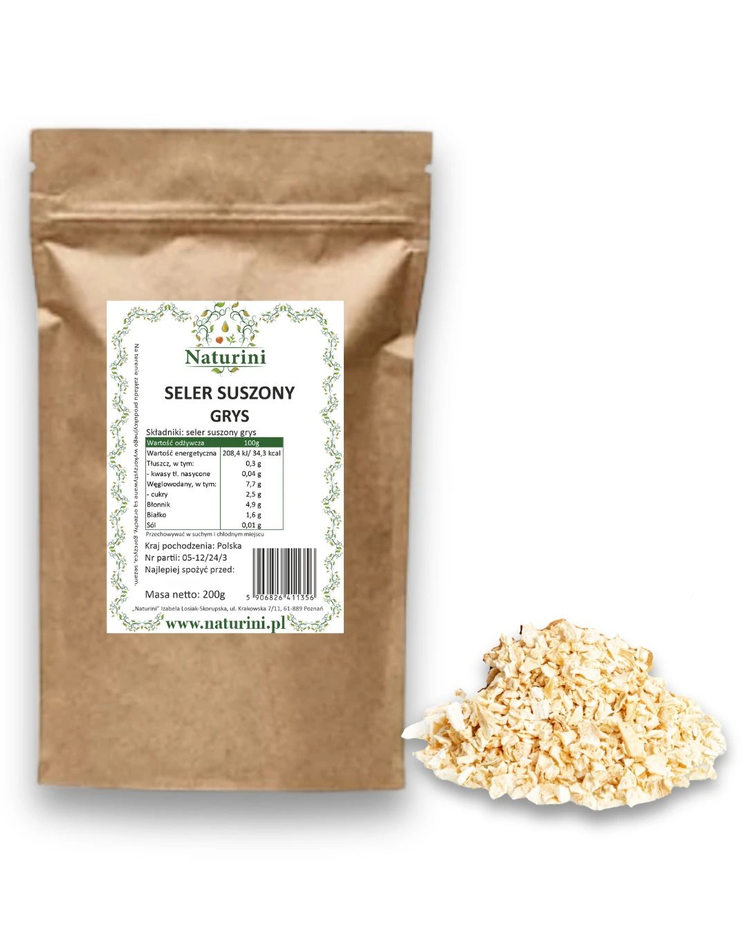 seler suszony Naturini